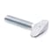Prime-Line Thumb Screw, No Shoulder 1/4in-20 X 1in Zinc Plated Steel 25PK 9045426 - alternate 1